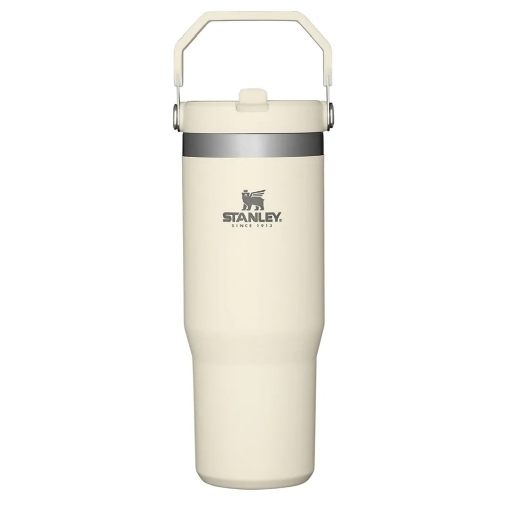Stanley IceFlow Stainless Steel Tumbler Flip Straw | 30oz | Cream